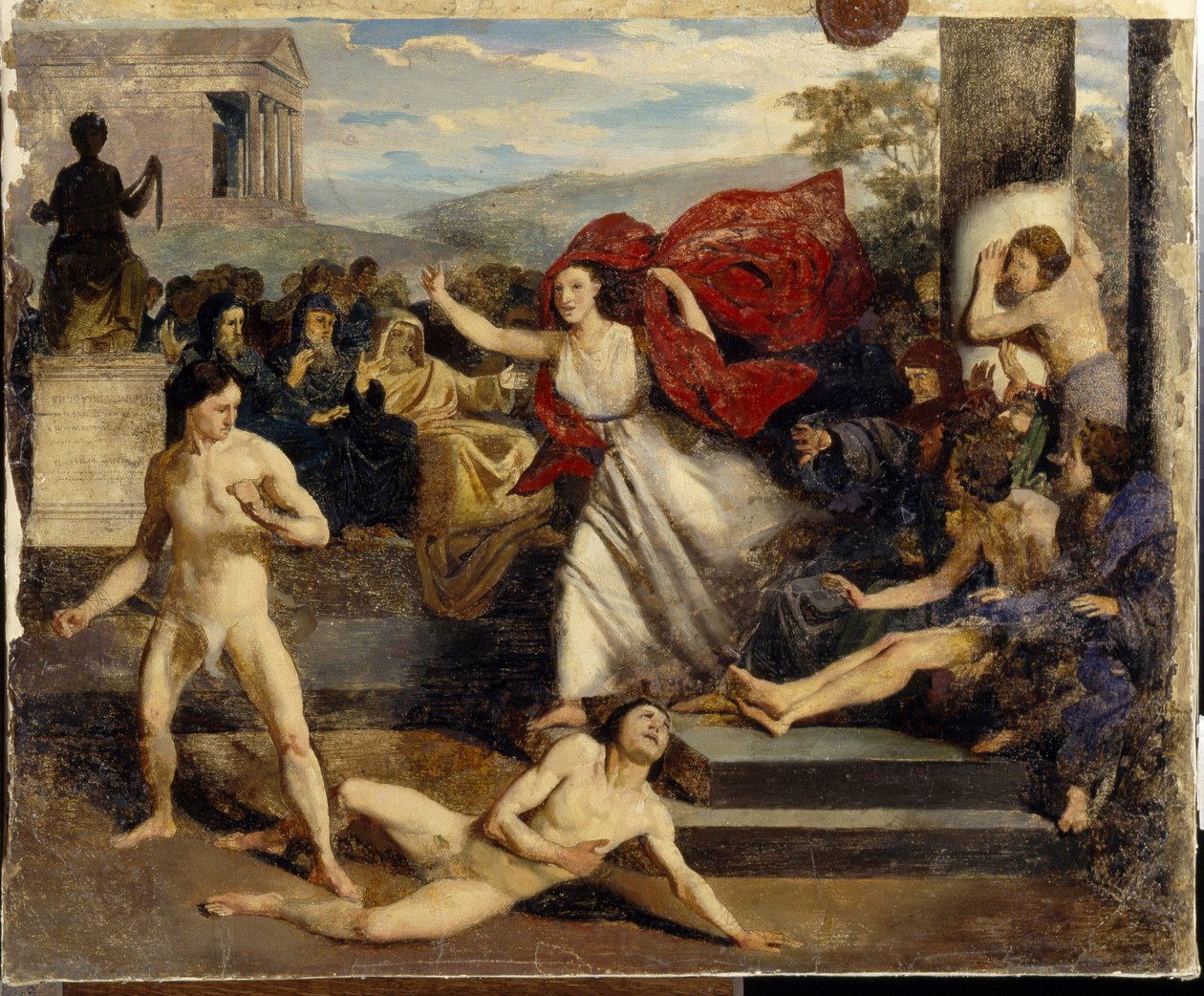 Antik Olimpiyat Oyunları. Boks by Nikolai Dmitrievich Dmitriev Orenburgsky
