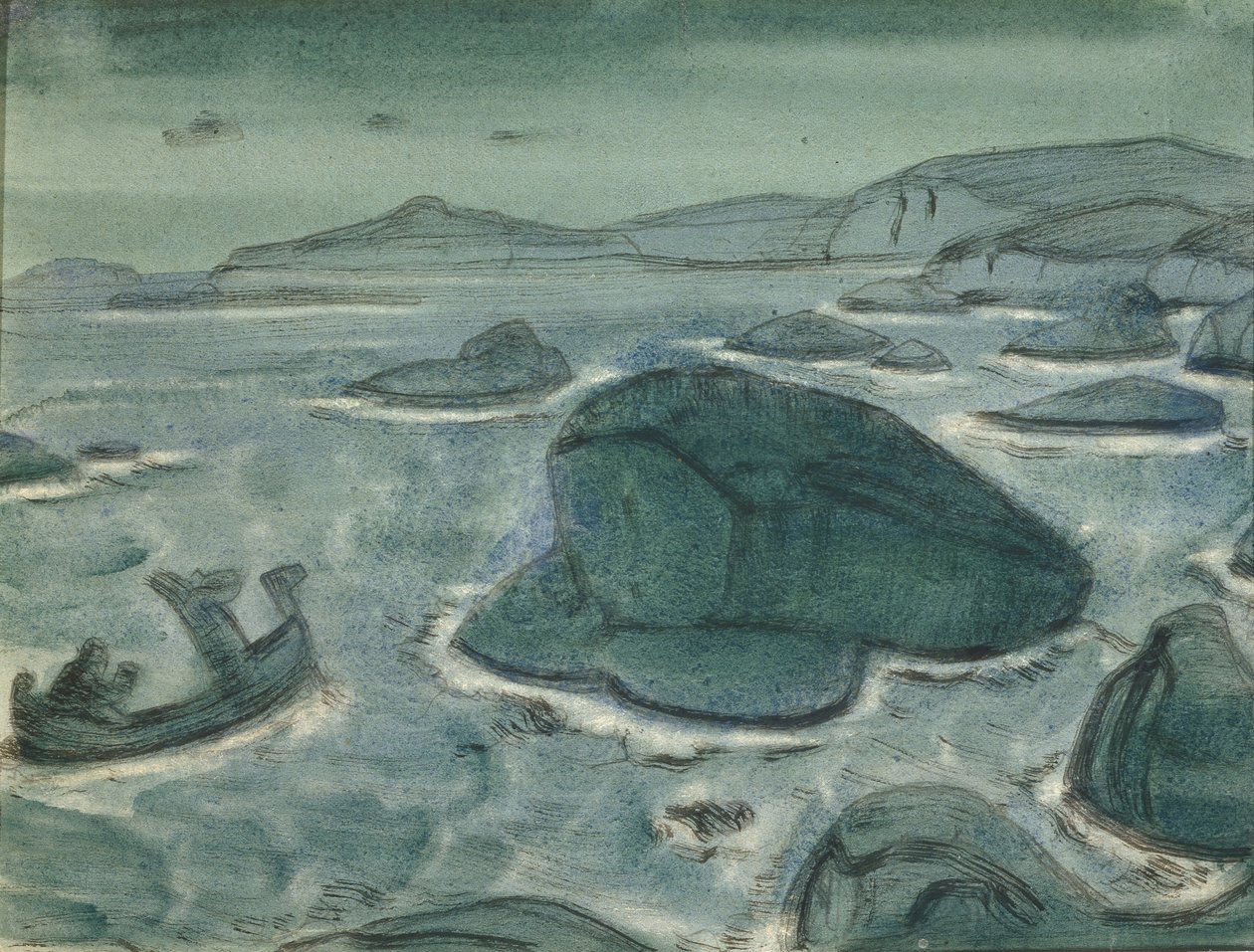Dev Kriemhild, 1915 by Nikolai Konstantinowitsch Roerich