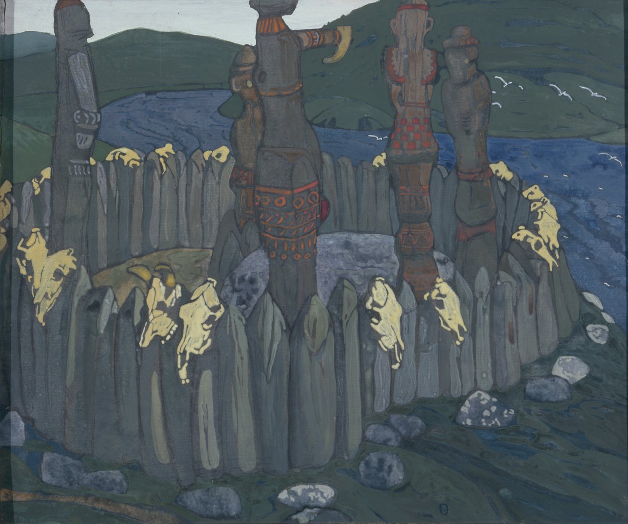 idoller, 1901 by Nikolai Konstantinowitsch Roerich