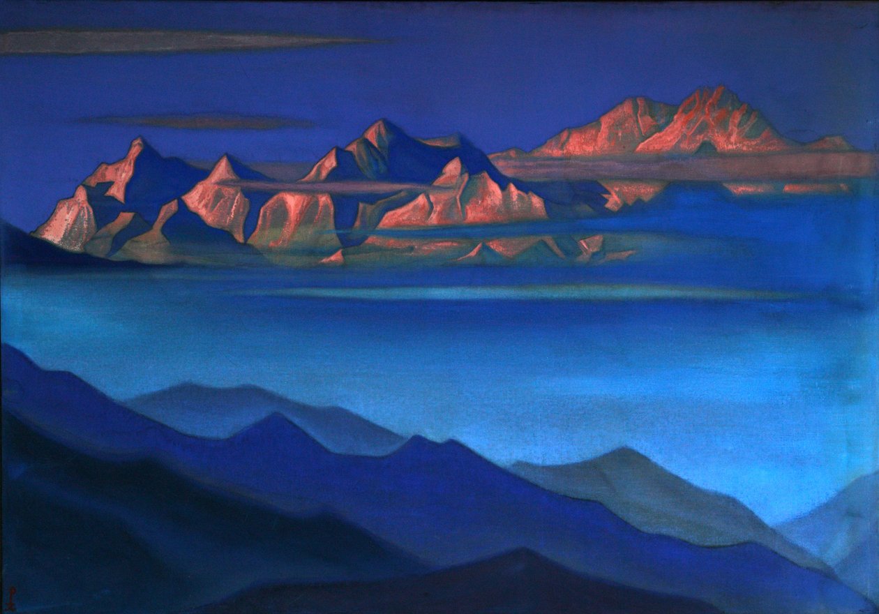Kangchenjunga, 1944 by Nikolai Konstantinowitsch Roerich