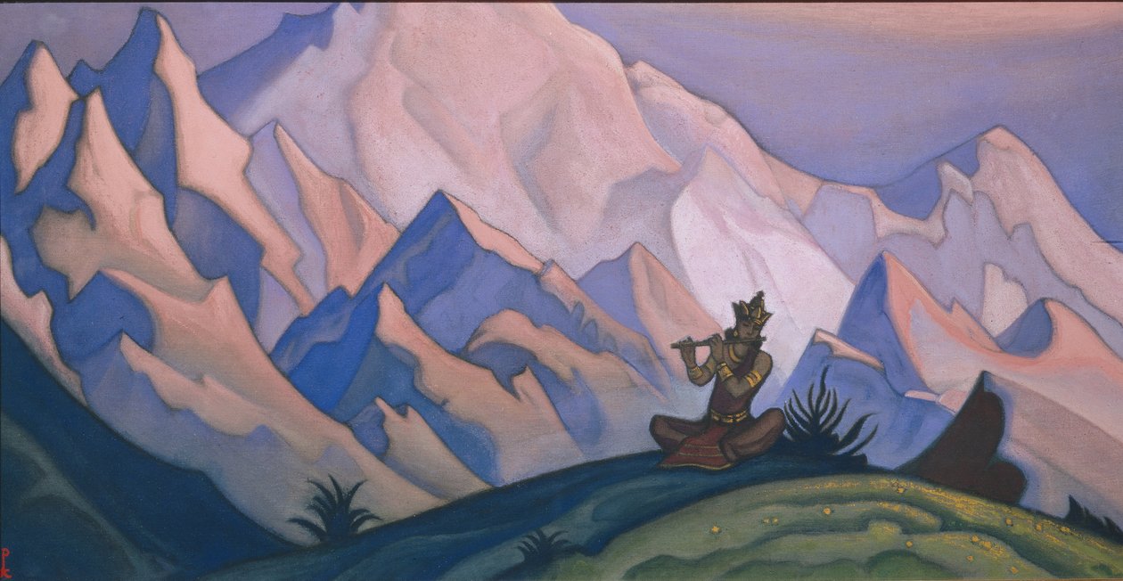 Krişna, 1946 by Nikolai Konstantinowitsch Roerich