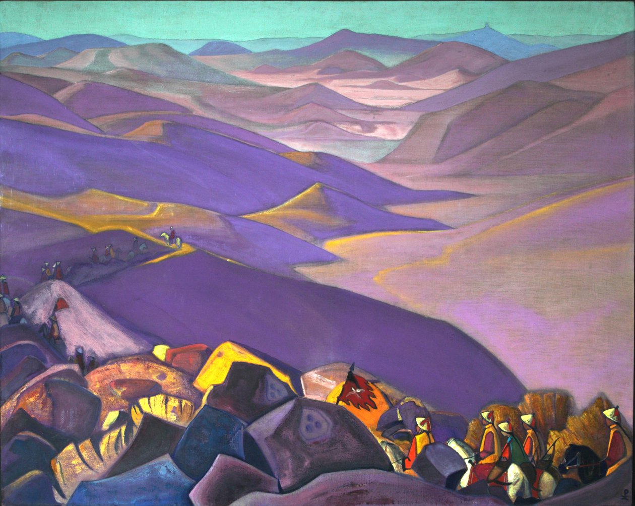 Moğolistan. Cengiz Hanlar Seferi, 1937-1938 by Nikolai Konstantinowitsch Roerich