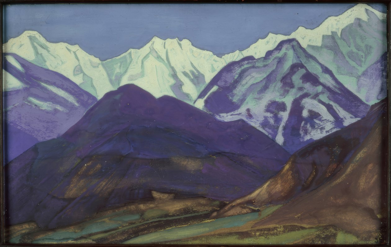 N.K.Roerich, Kulluta by Nikolai Konstantinowitsch Roerich