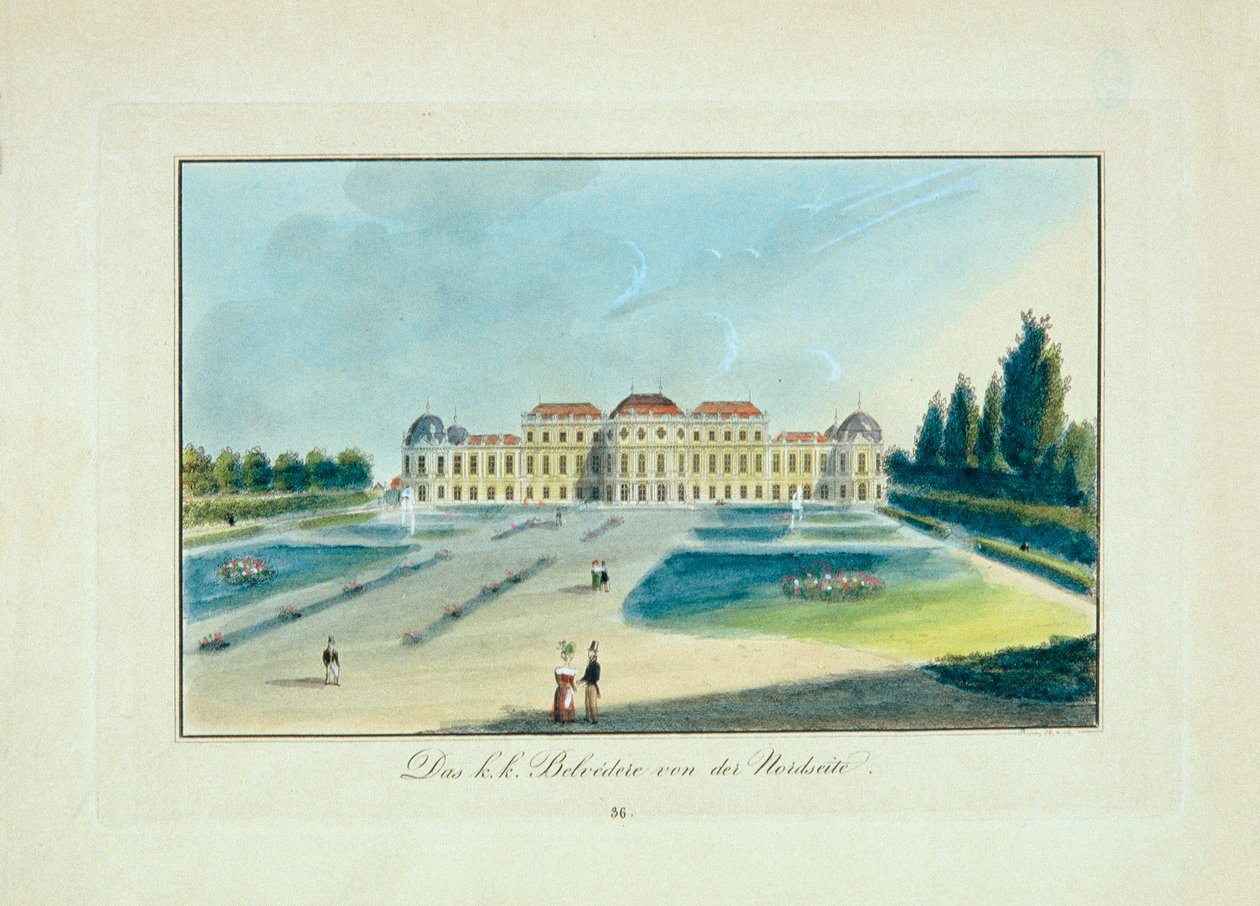 kuzey tarafından Yukarı Belvedere by Nikolaus Reim