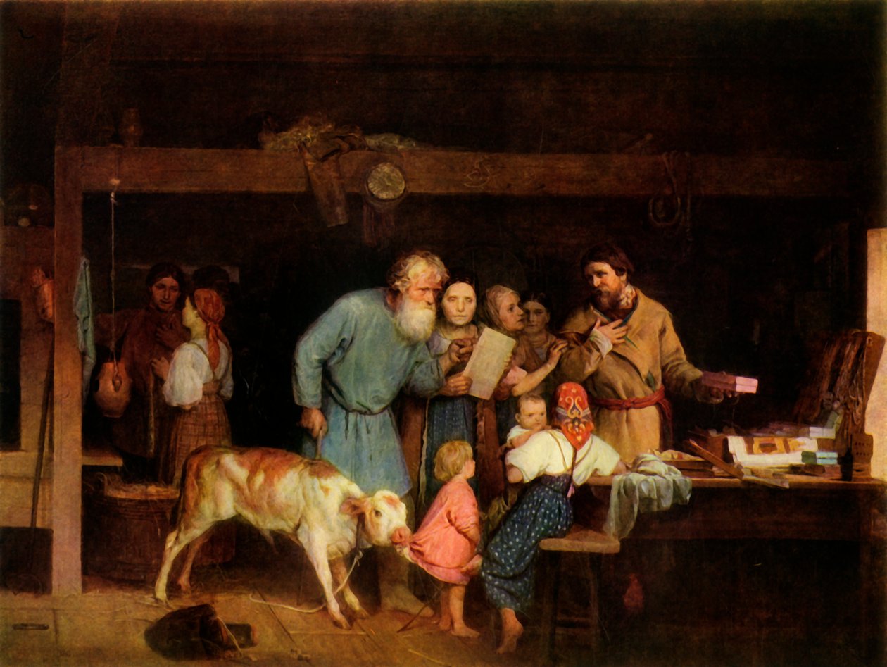 "Ofena, Dükkâncı", 1865, 1965. by Nikolay Koshelev