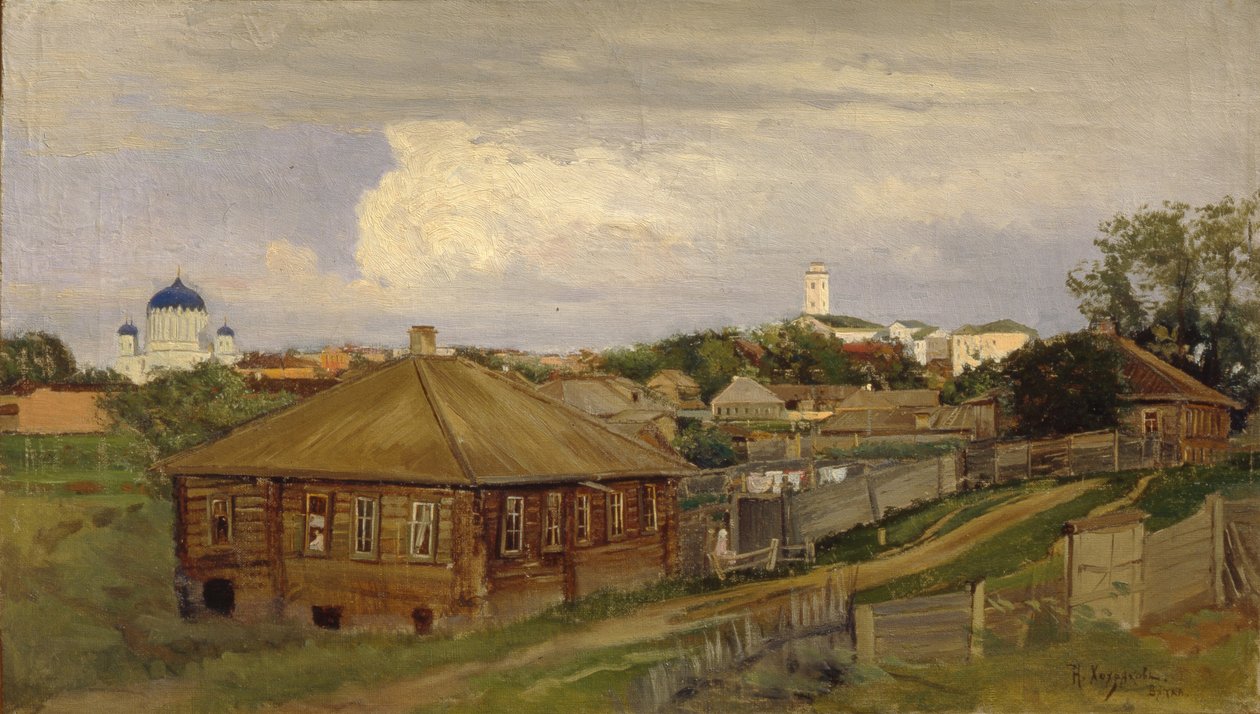 Vyatka, 1886 by Nikolay Nikolayevich Khokhryakov