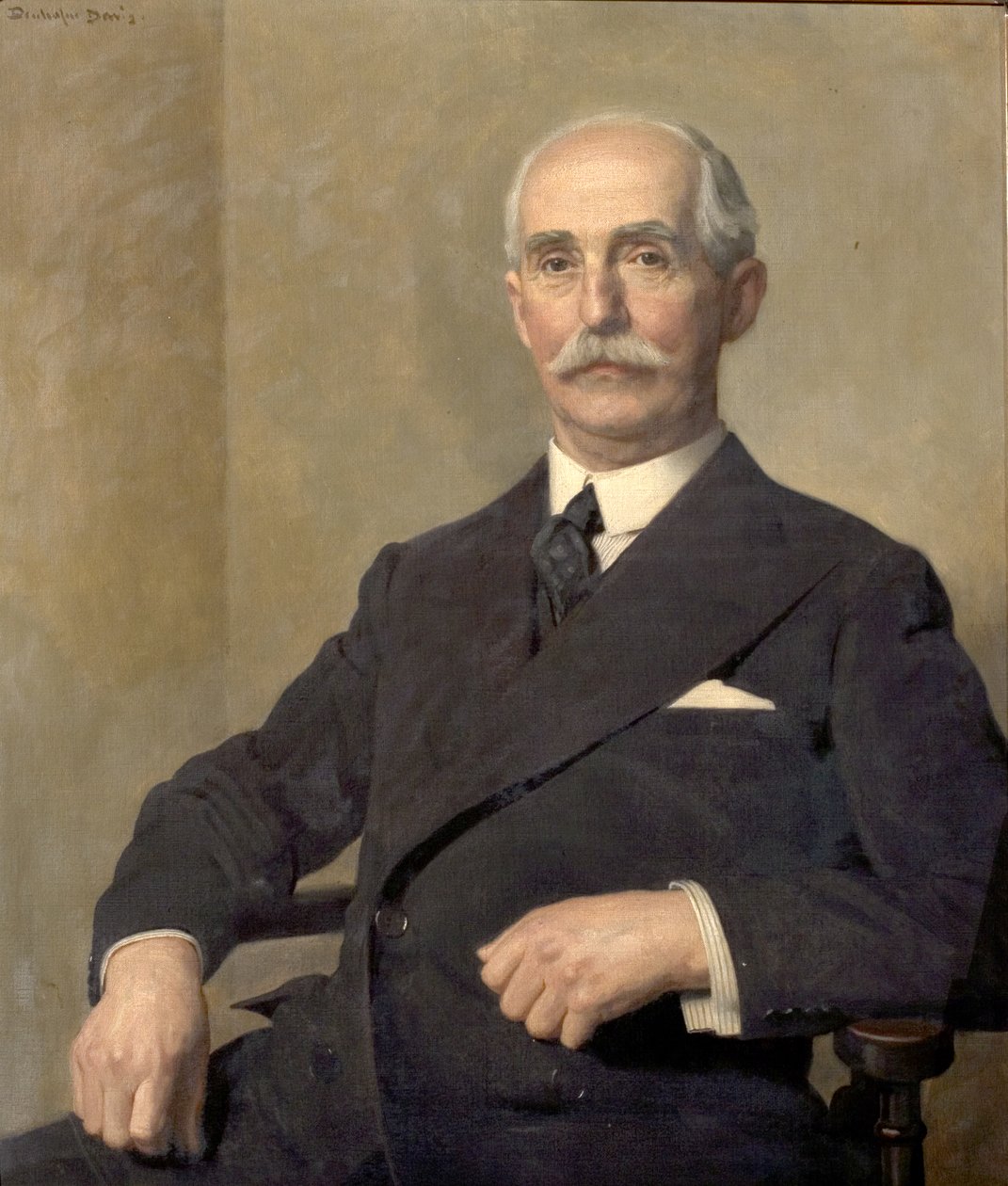 W.A. Spalding (tuval üzerine yağlı boya) by Noel Denholm Davis