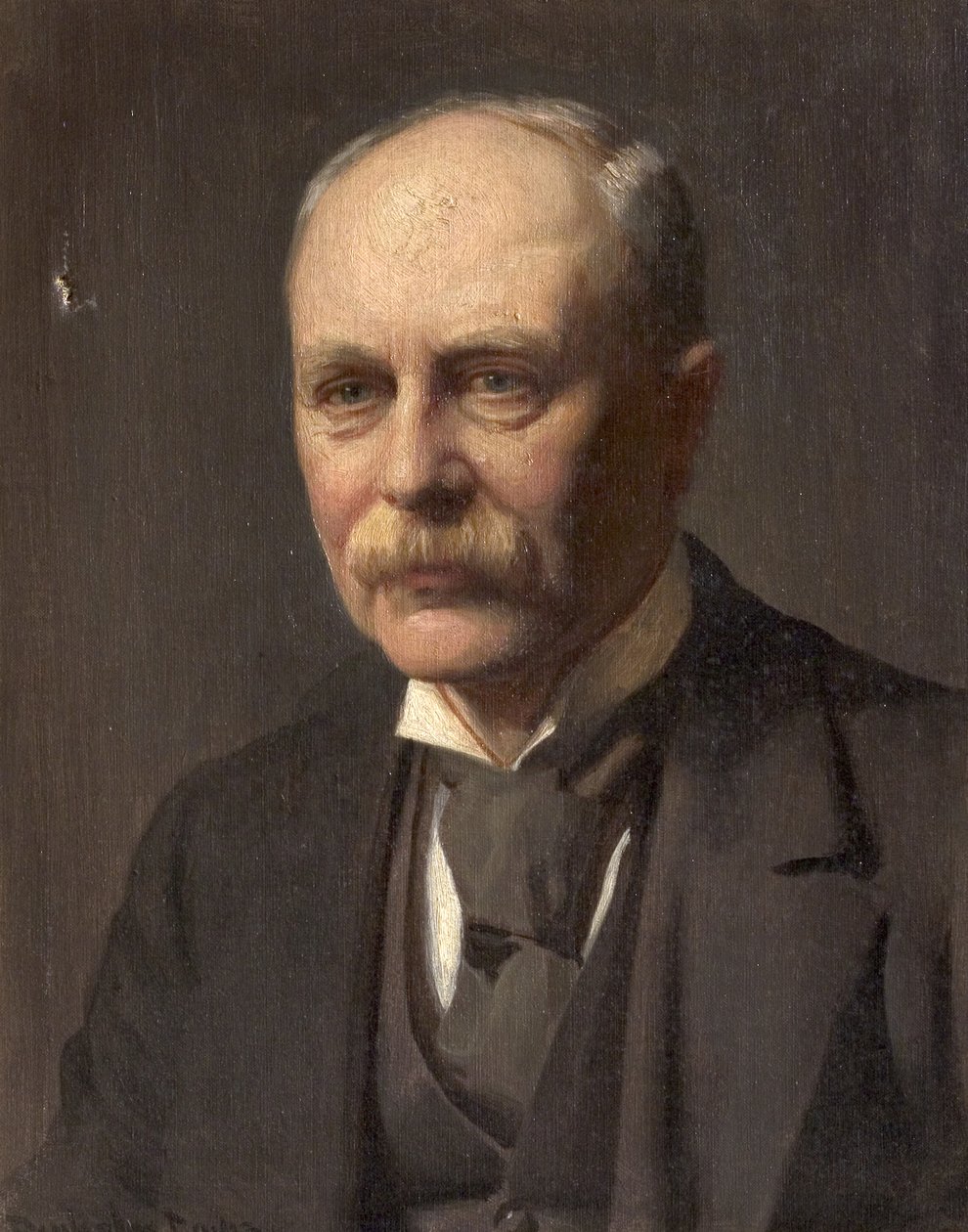 W.H. Hurcomb (tuval üzerine yağlı boya) by Noel Denholm Davis