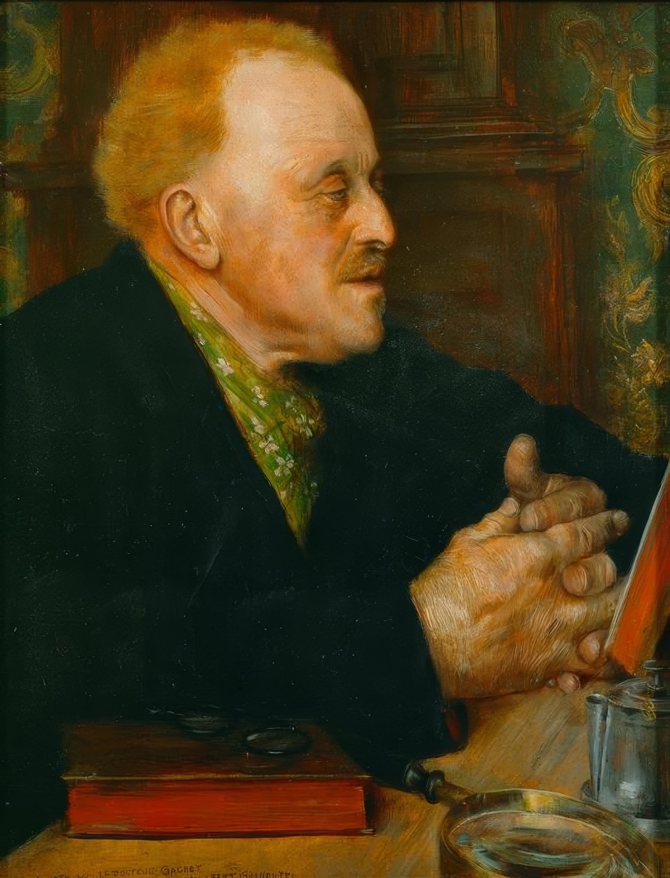 Doktor Paul Gachet by Norbert Goeneutte