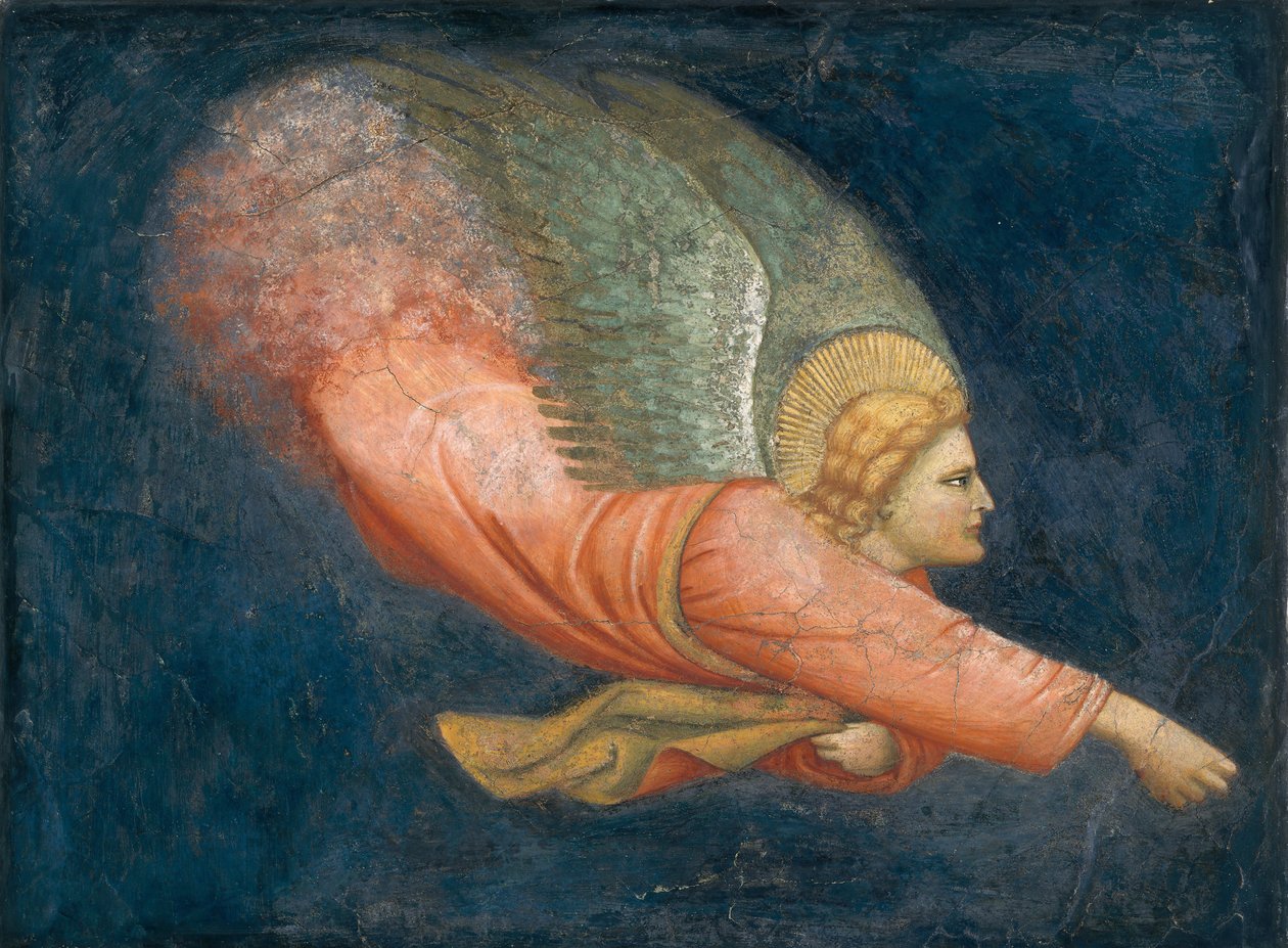 İki Melek. by North Italian Painter