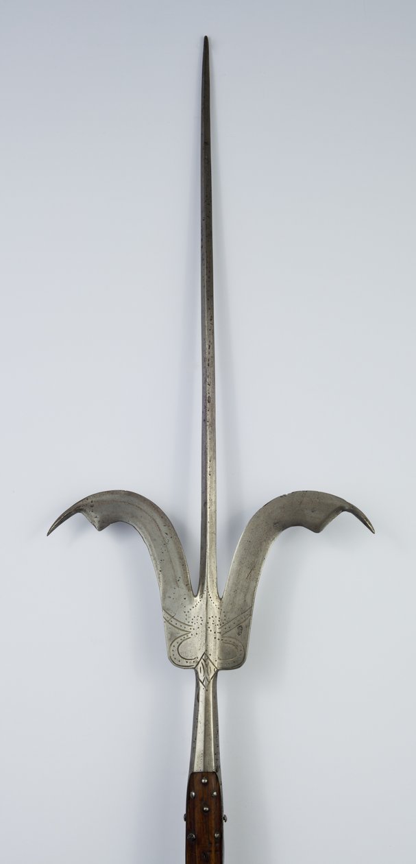 Friuli Mızrağı, c.1600-20 (çelik ve ahşap) by Northern Italian School