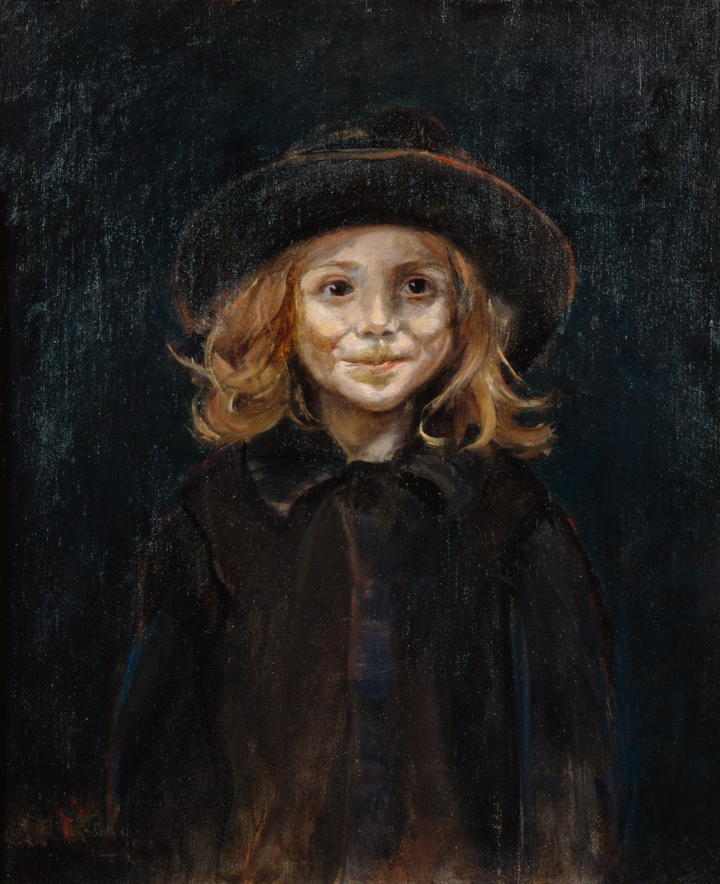 İtalyan çocuk by Oda Krohg