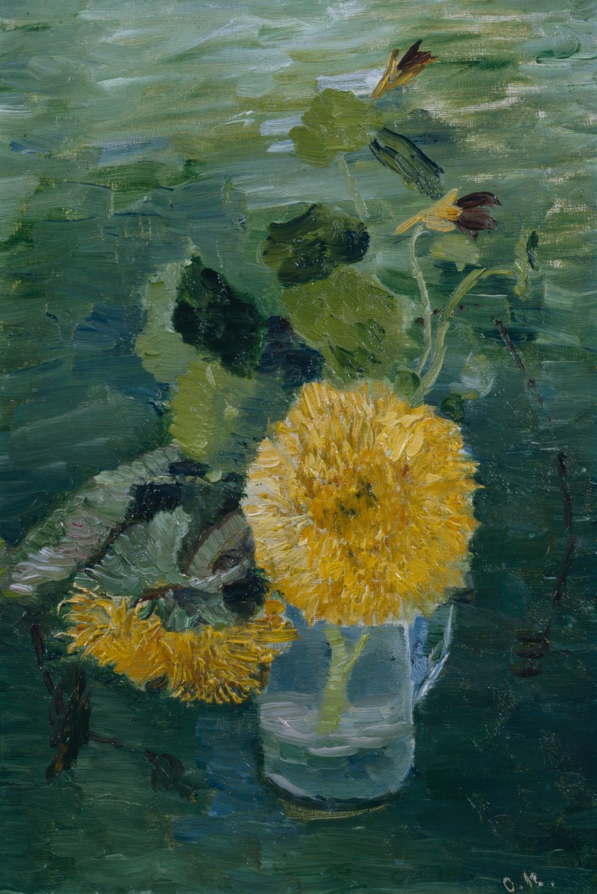 ayçiçekleri by Oda Krohg