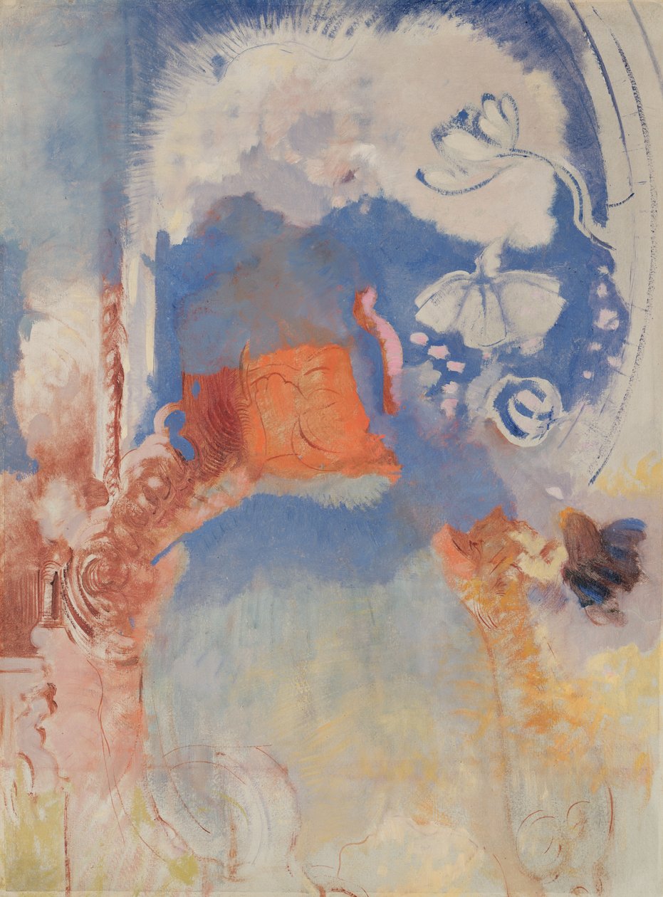 Kompozisyon, c.1900 by Odilon Redon