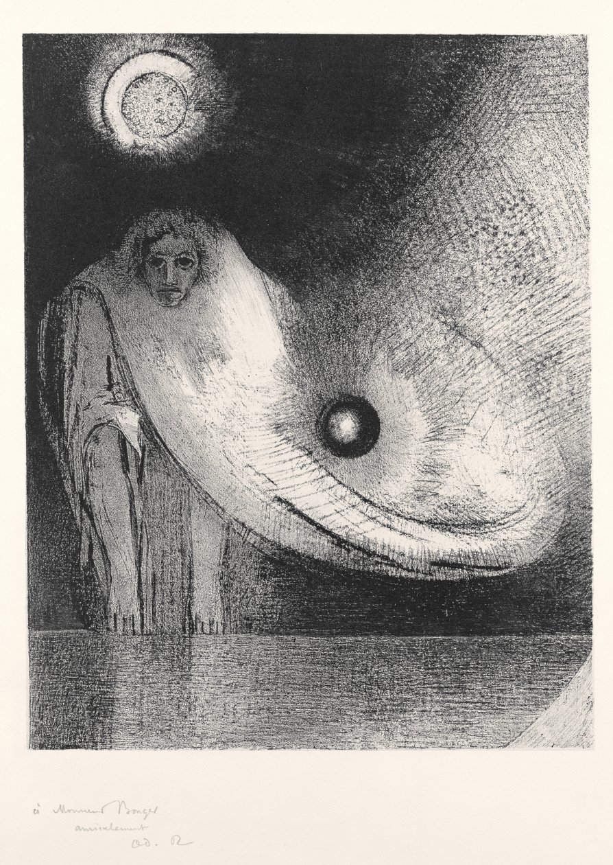 ಬುದ್ಧ, 1895 ಟರ್ಕಿ by Odilon Redon