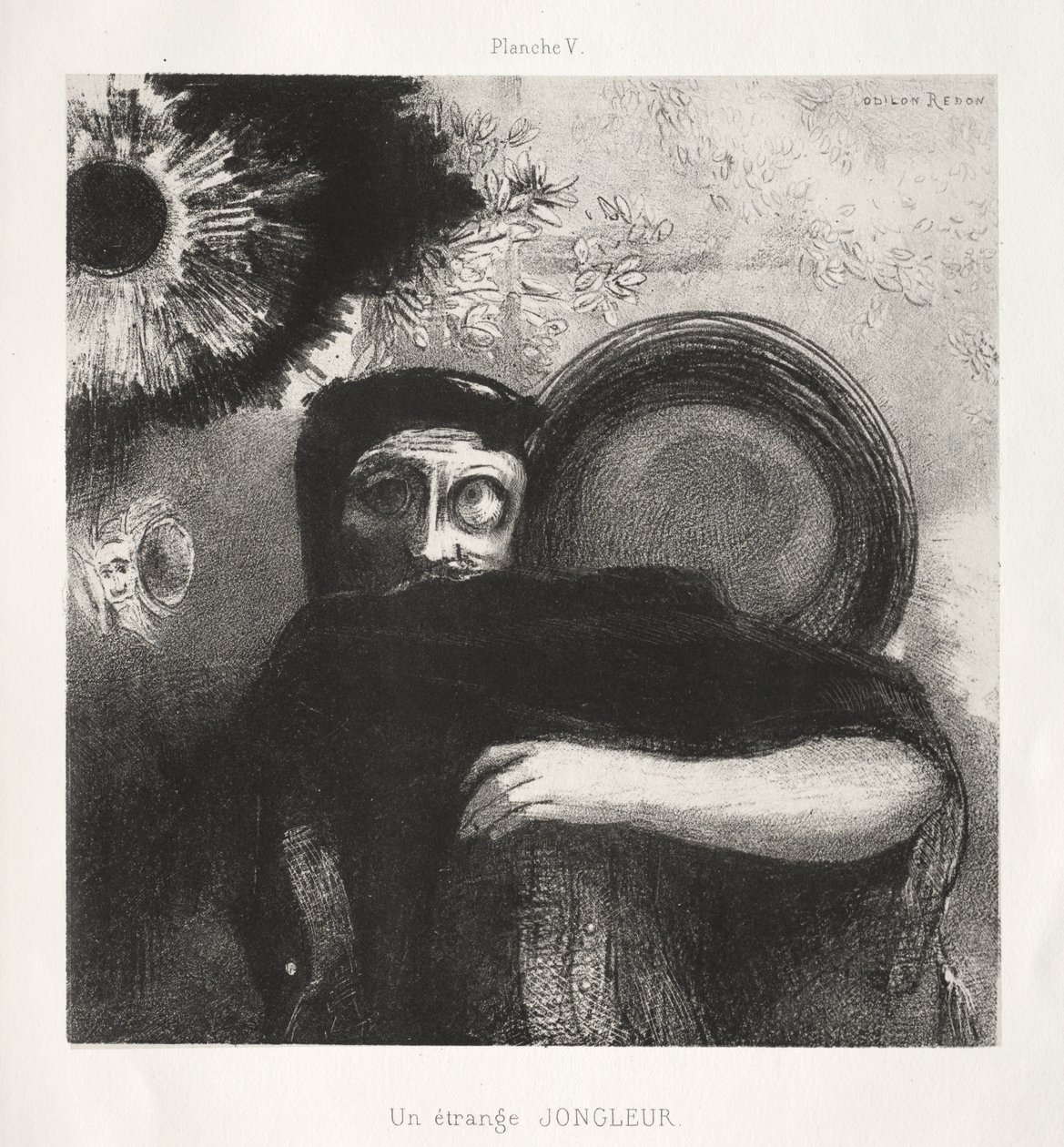 Garip Bir Hokkabaz by Odilon Redon