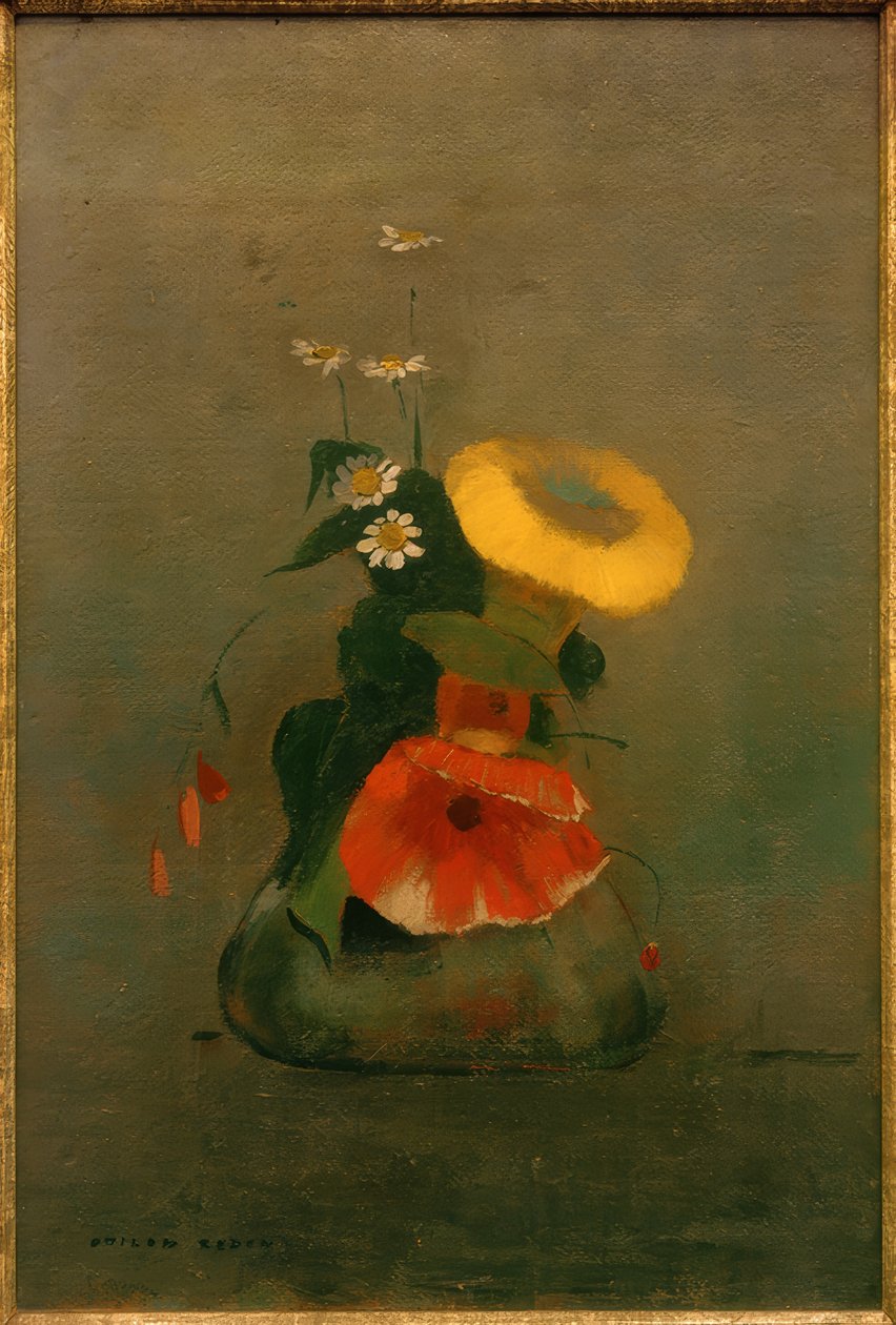 haşhaş by Odilon Redon