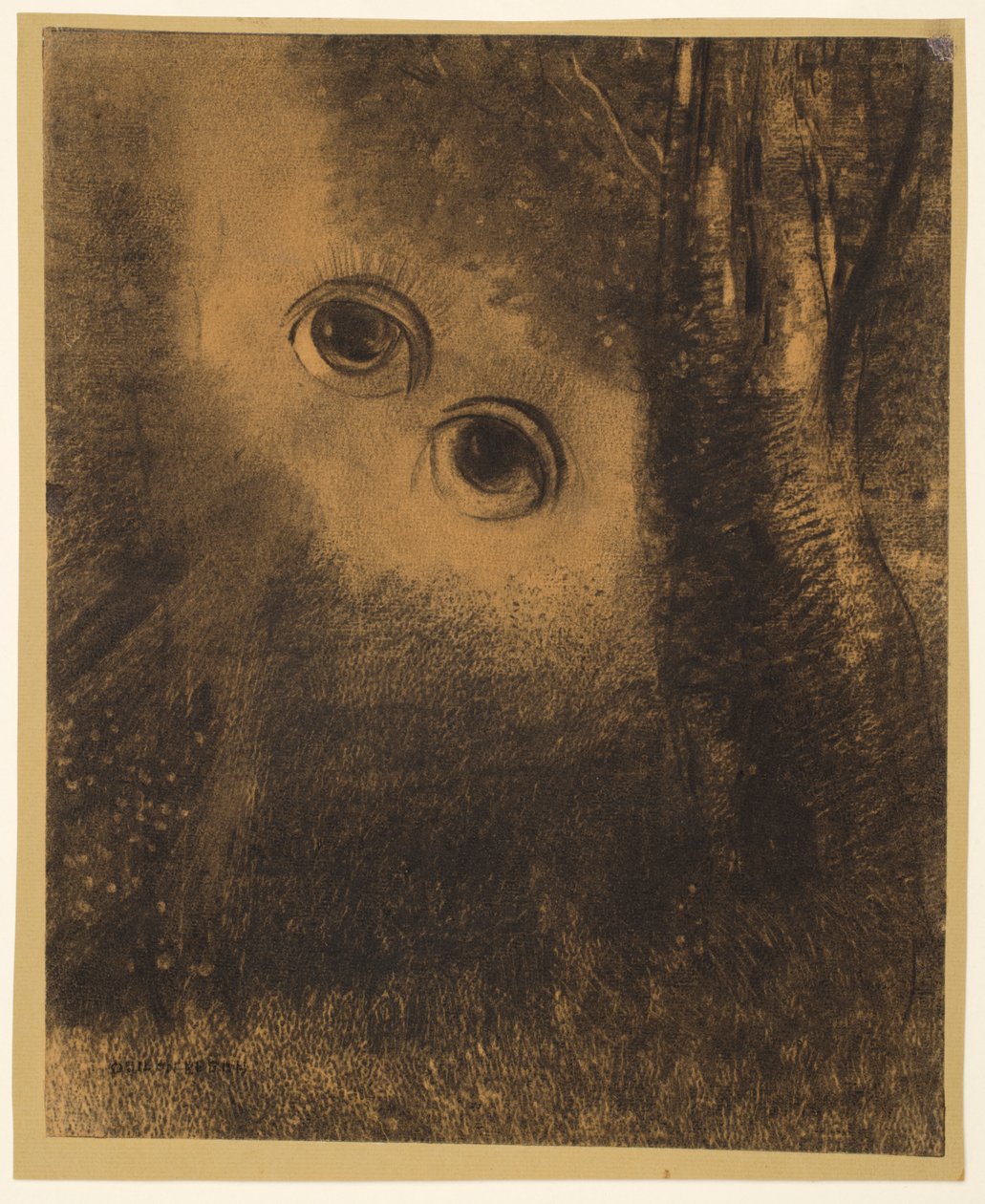 Ormandaki Gözler by Odilon Redon