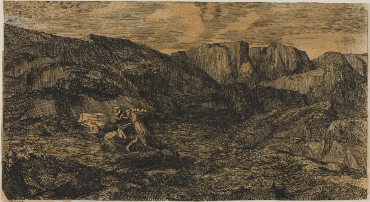 Korkmak by Odilon Redon