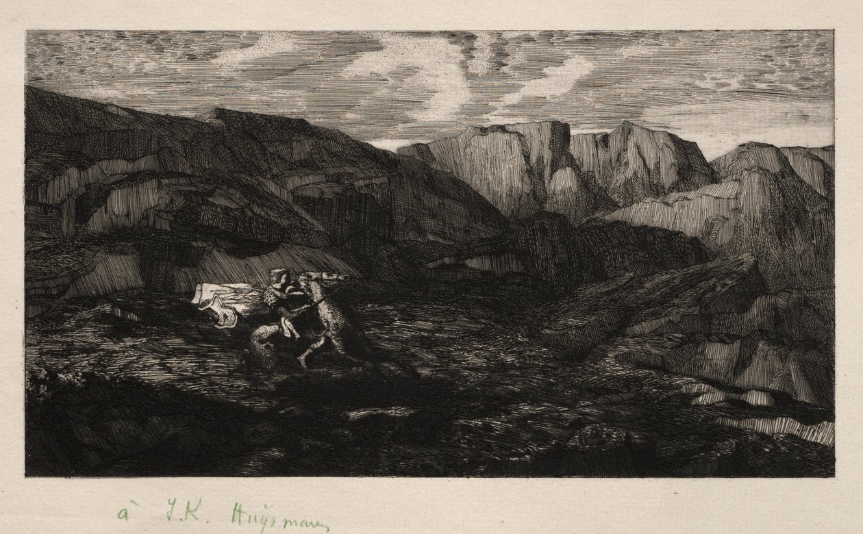 Korku by Odilon Redon