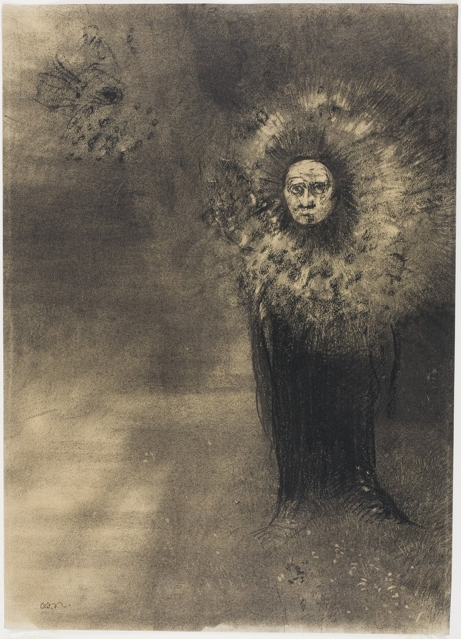 İnsan Bitki, c.1880 by Odilon Redon