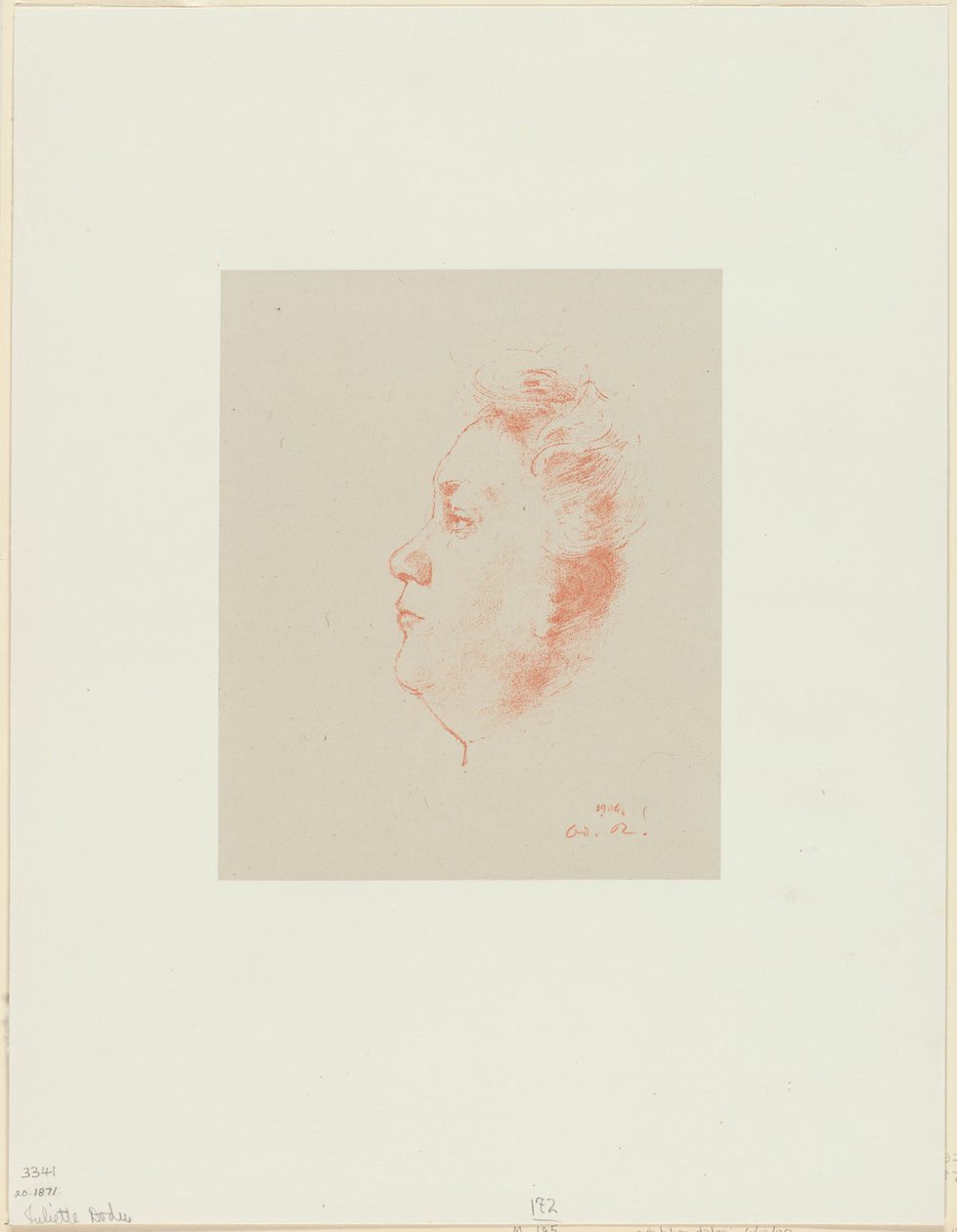 Juliette Dodu by Odilon Redon