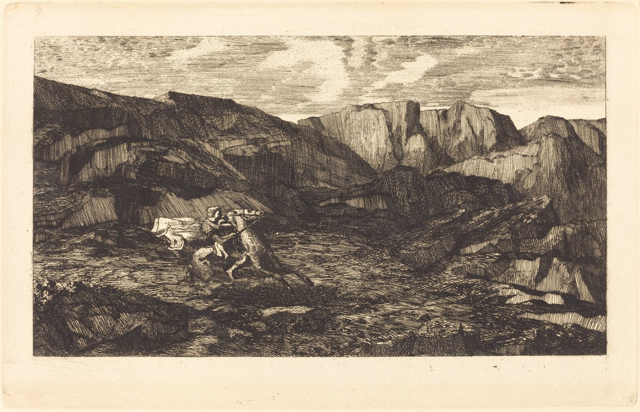 Korkmak by Odilon Redon