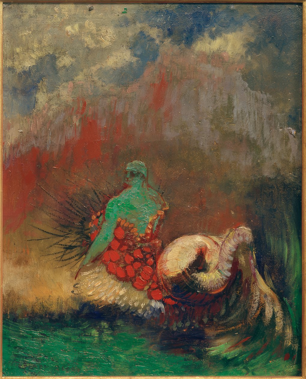 Deniz Kızı (Die Sirene) by Odilon Redon