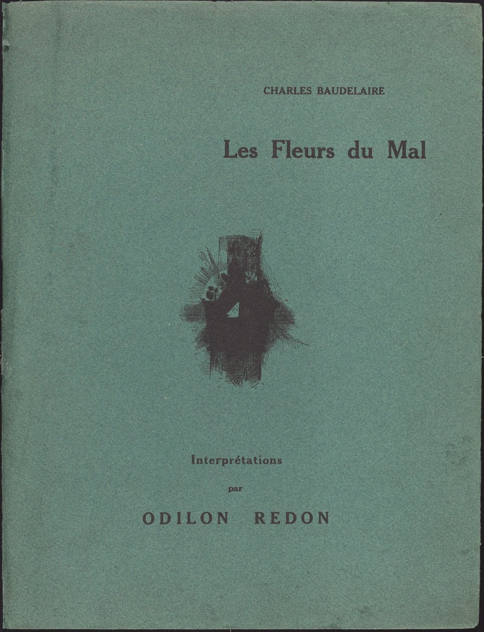 kötü çiçekler by Odilon Redon