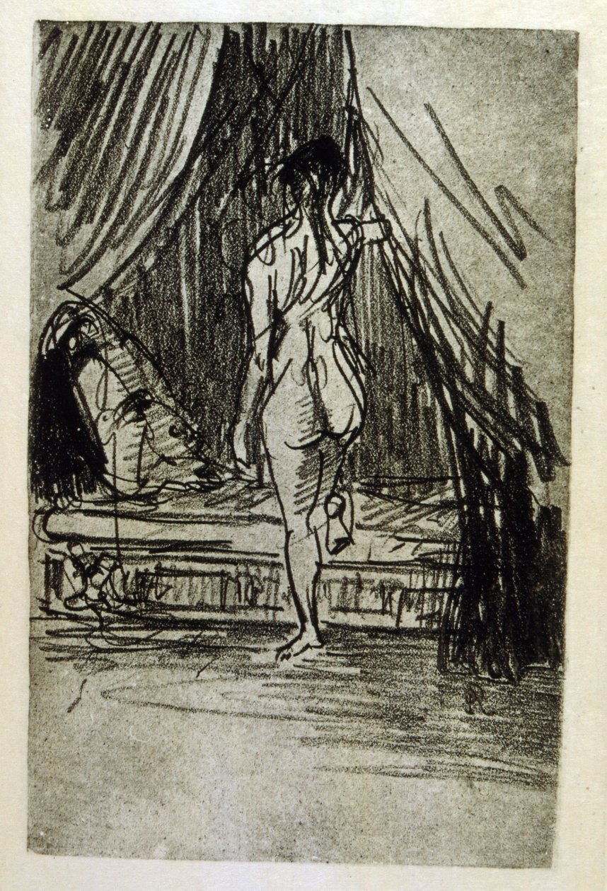 Kötülüğün Çiçekleri (illüstrasyon) by Odilon Redon