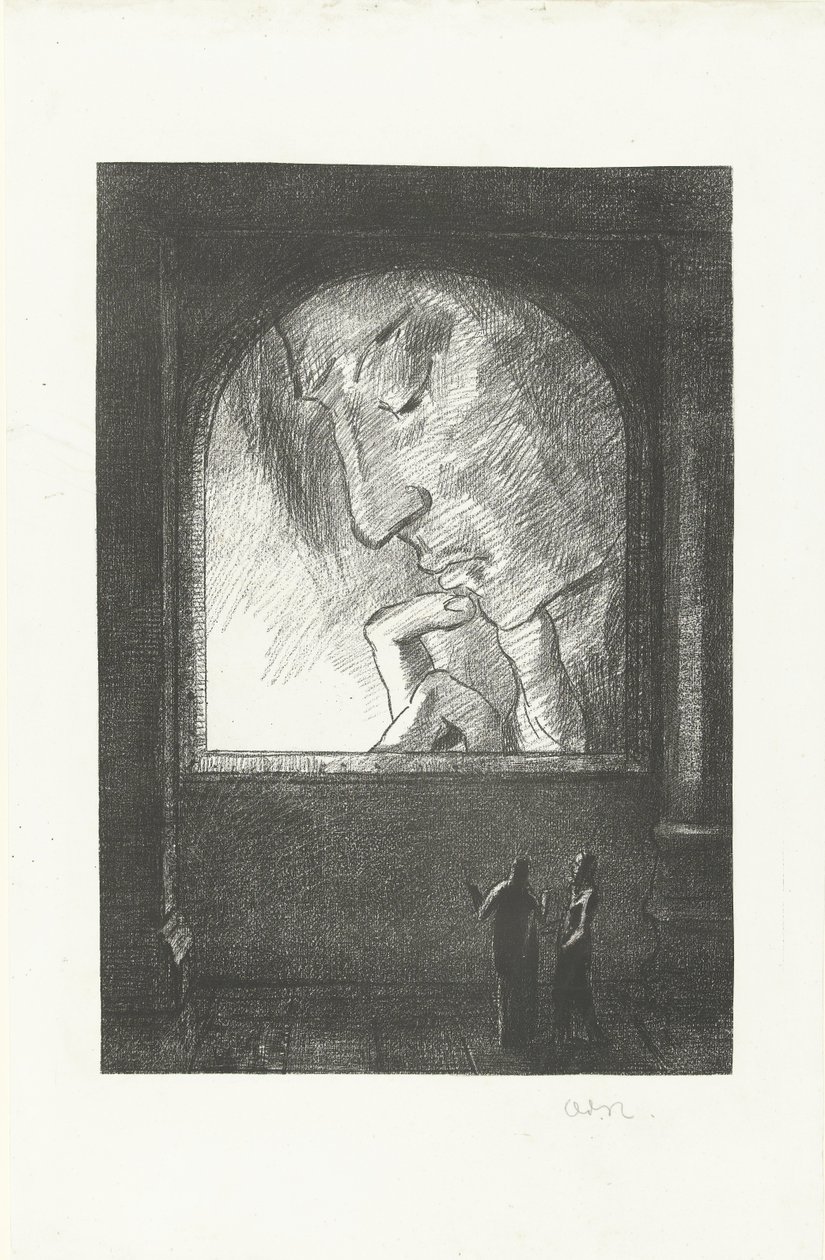 hafif ışık by Odilon Redon