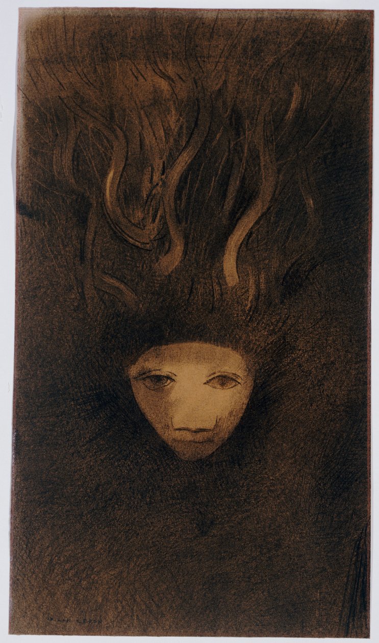Medusa by Odilon Redon