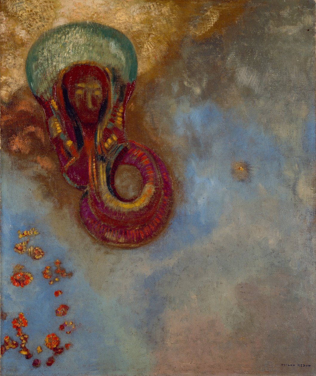 Oannes by Odilon Redon