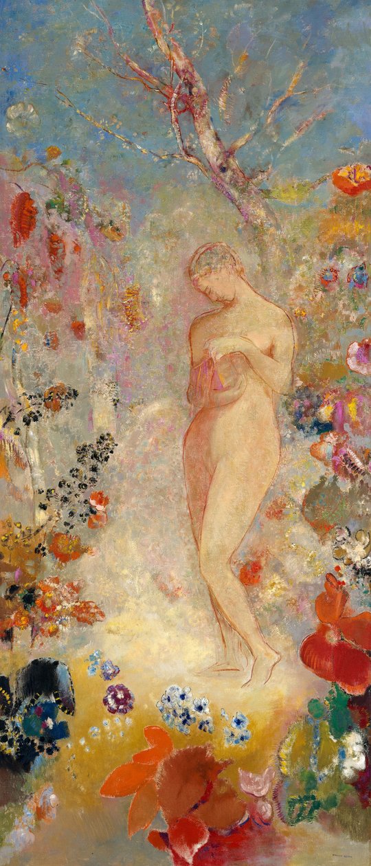 Pandora, c.1914 by Odilon Redon