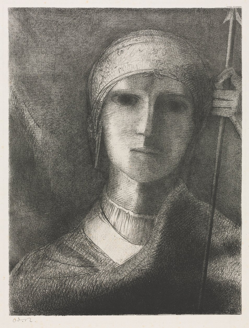 Parsifal, 1892. by Odilon Redon