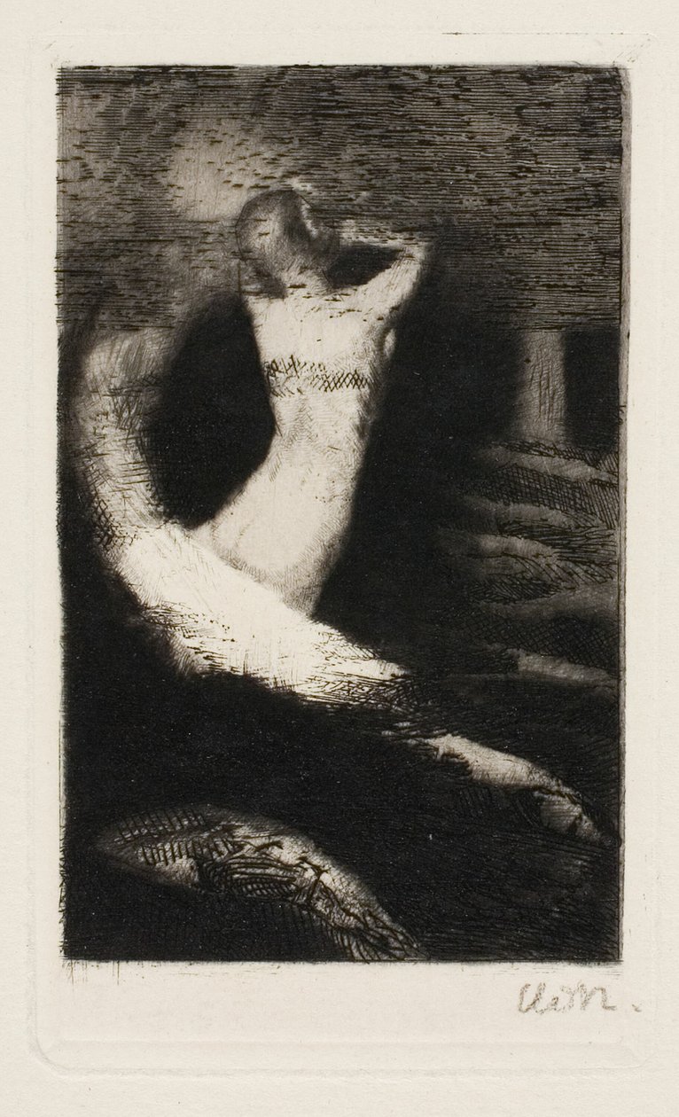 Bir Ruhun Geçişi by Odilon Redon
