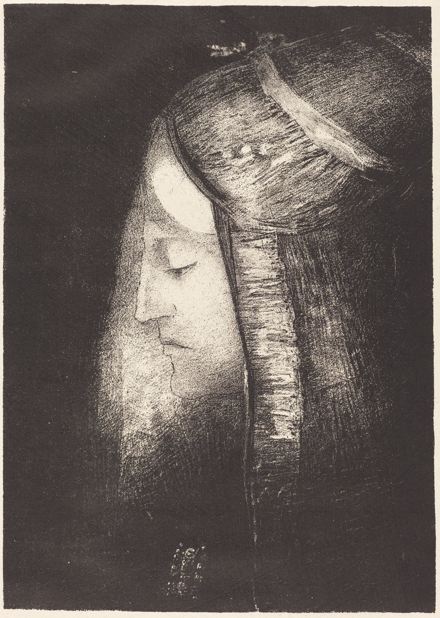 Profil de lumiere (Işık profili) by Odilon Redon