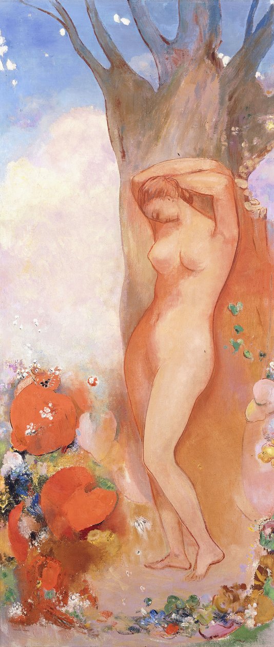 Yeniden doğuş, c.1908 by Odilon Redon