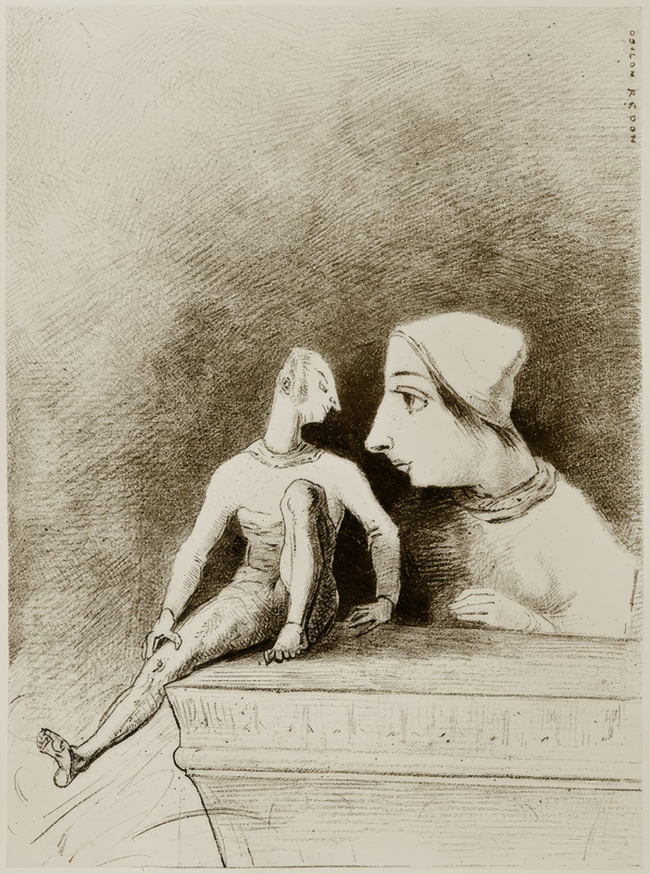 dalkavukluk by Odilon Redon