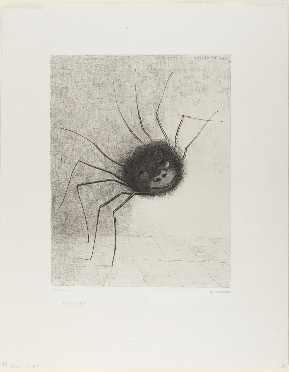 Örümcek by Odilon Redon