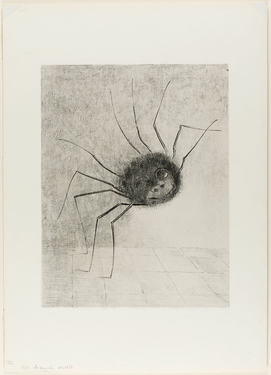 Örümcek by Odilon Redon