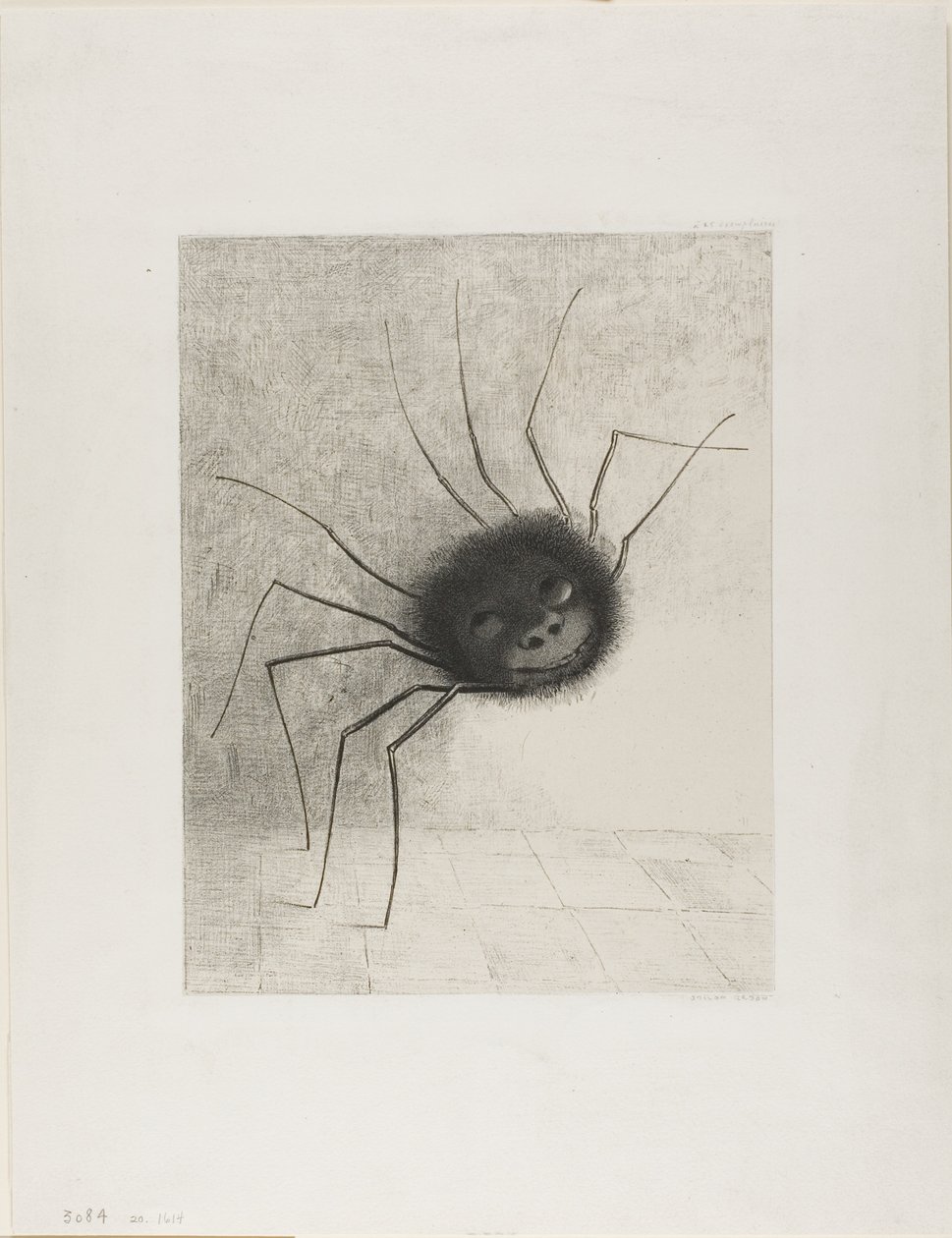 Örümcek by Odilon Redon
