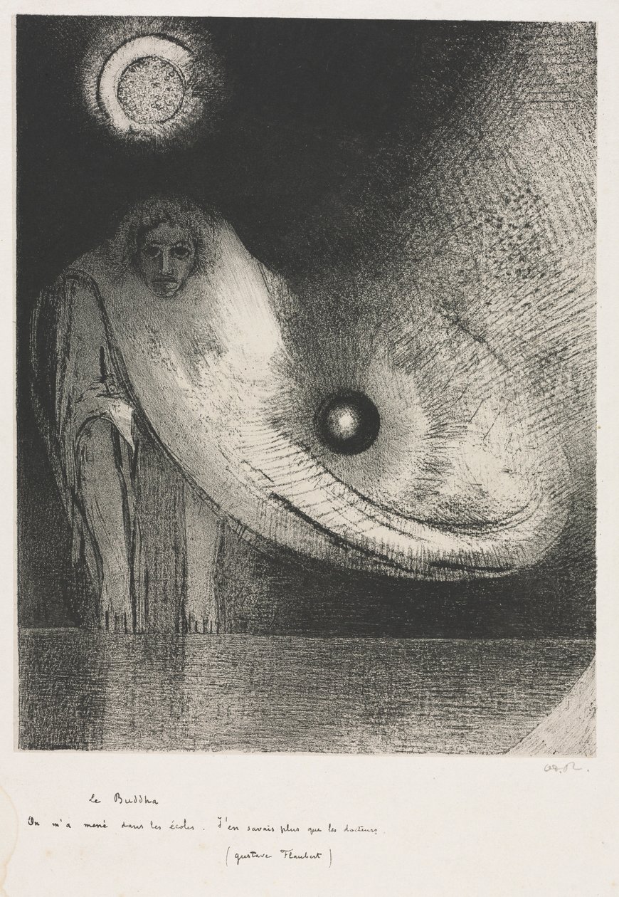 Buda, 1895. by Odilon Redon