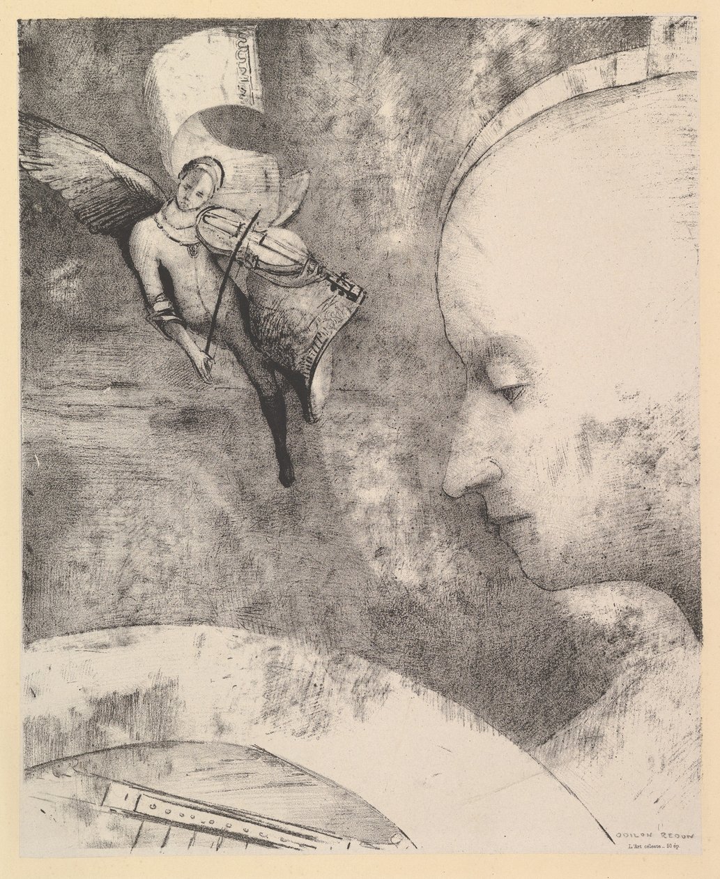 Göksel Sanat, 1894. by Odilon Redon