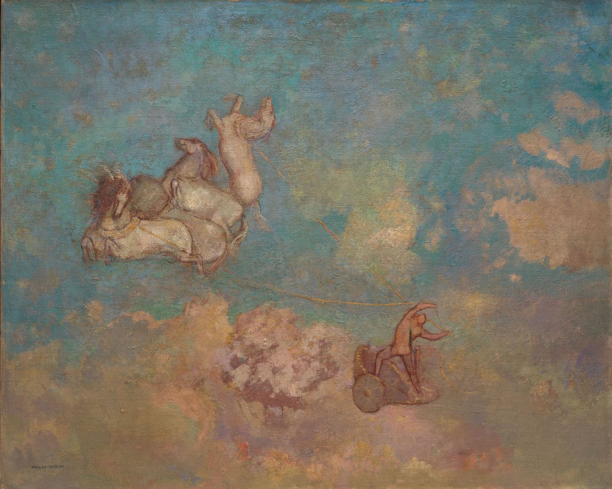 Apollon Arabası by Odilon Redon