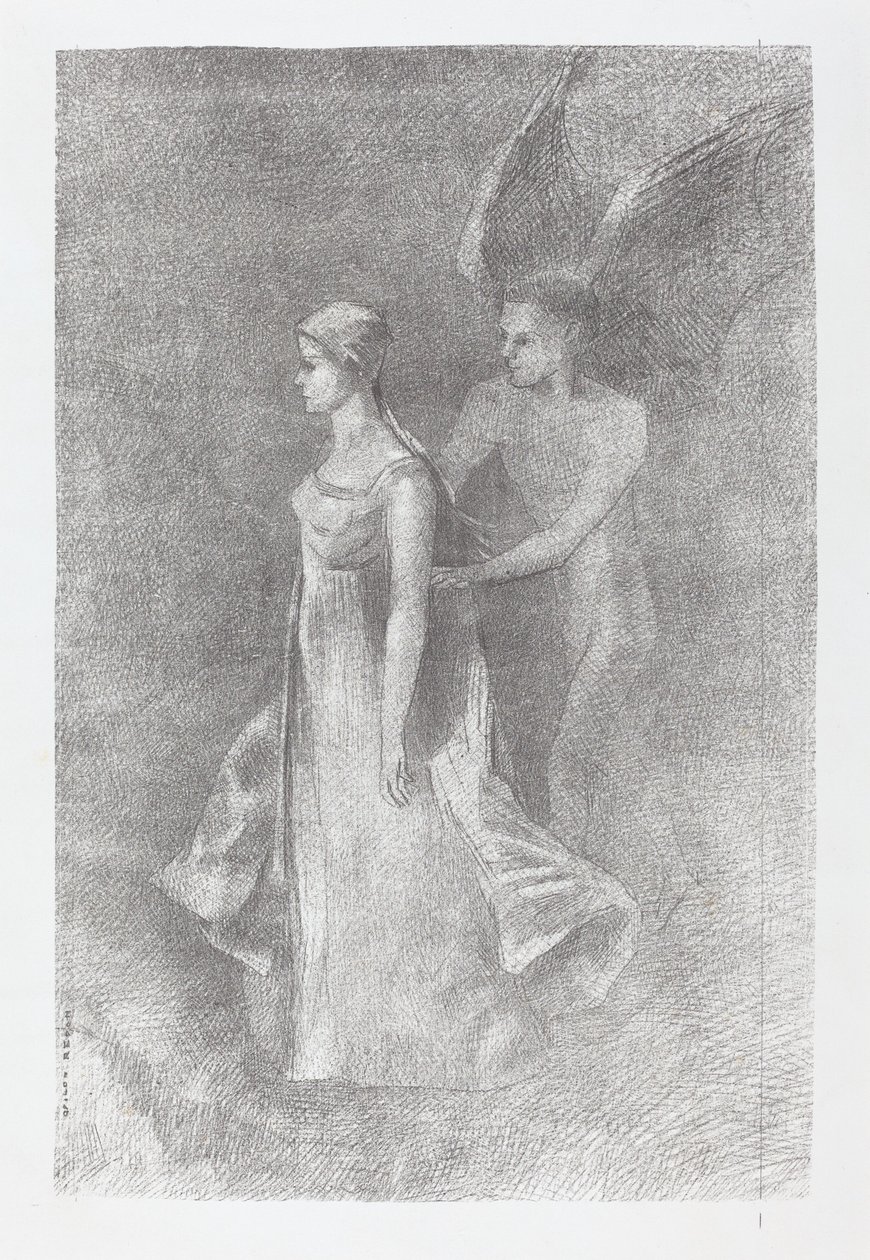 Perili (Hantise) by Odilon Redon