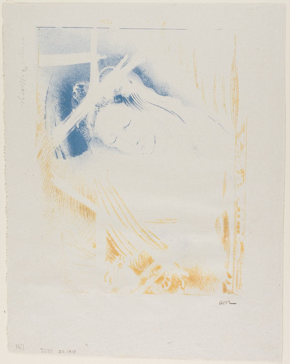 Şulamit by Odilon Redon
