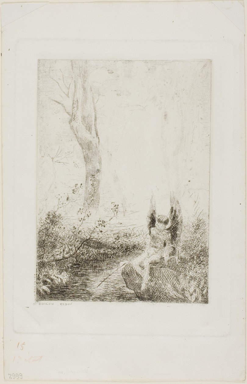 Tobias by Odilon Redon