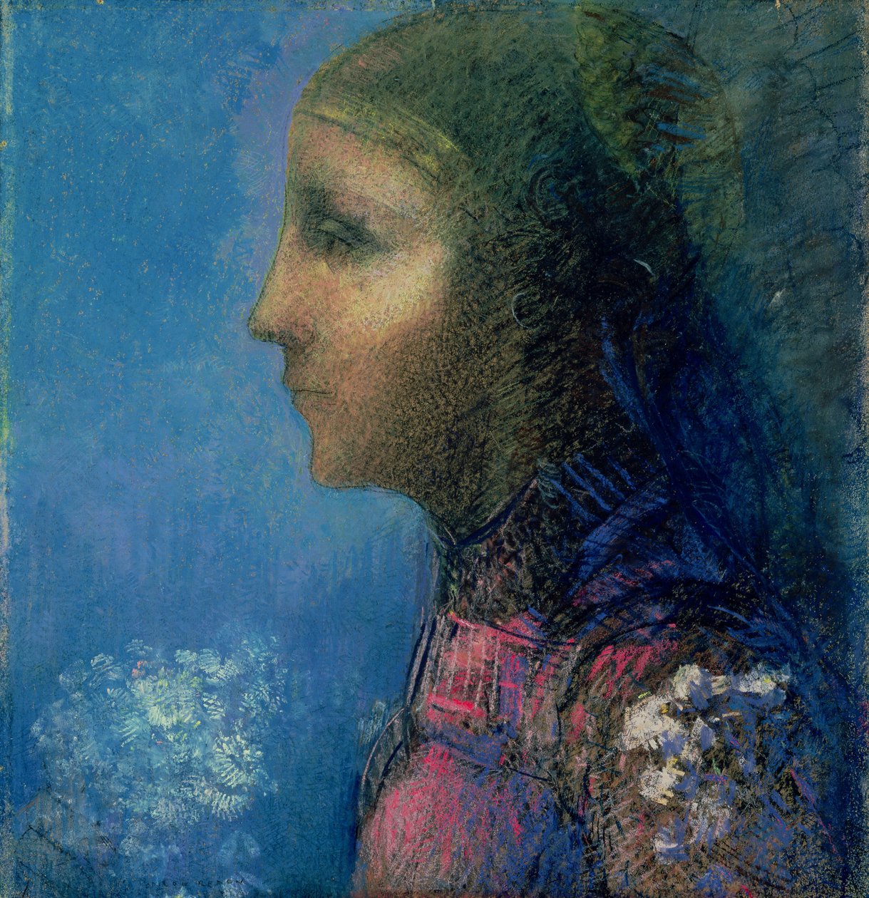 Bilinmeyen resim by Odilon Redon