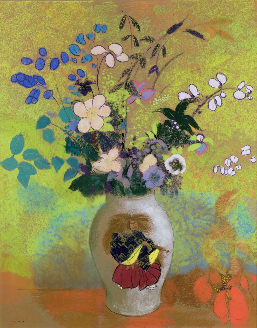 Bilinmeyen resim by Odilon Redon